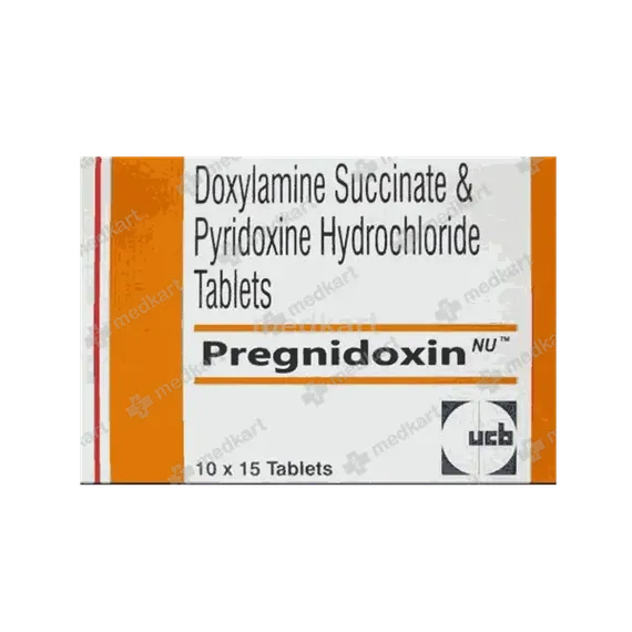 pregnidoxin nu tablet 10's